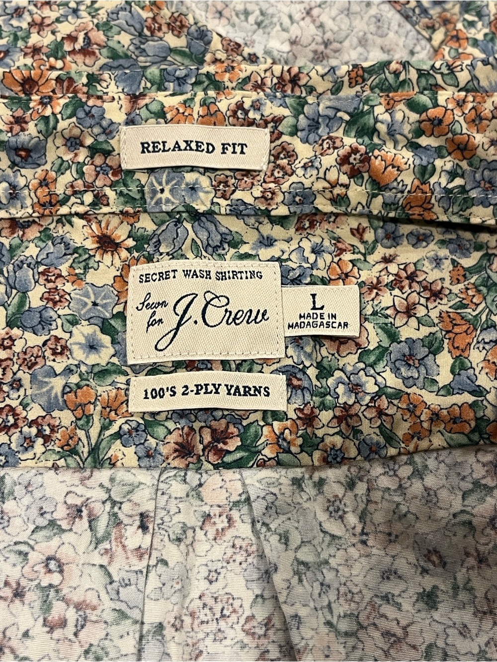 J. Crew Liberty London Print Button-down Shirt - Picture 6 of 10